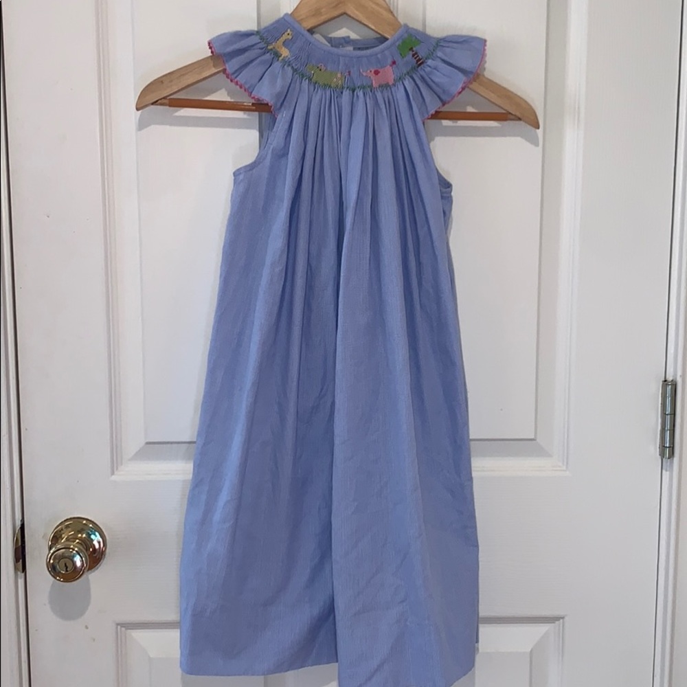 Animal Smocked Dress
